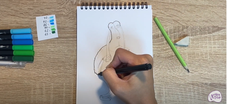 Рисуем Маффин из "Финник"