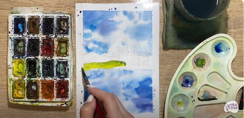 Рисуем Зеркальное отражение