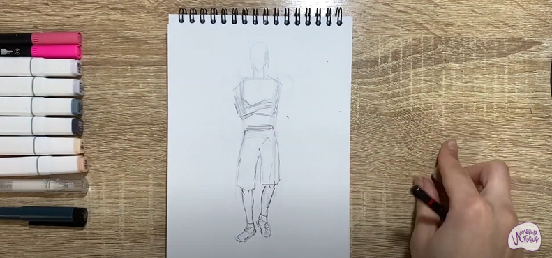 Рисуем Сейджуро Акаши