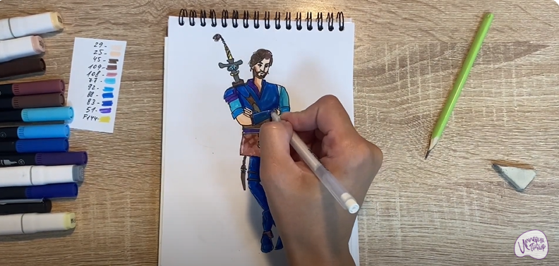 Рисуем Кощей из "Кощей. Начало"