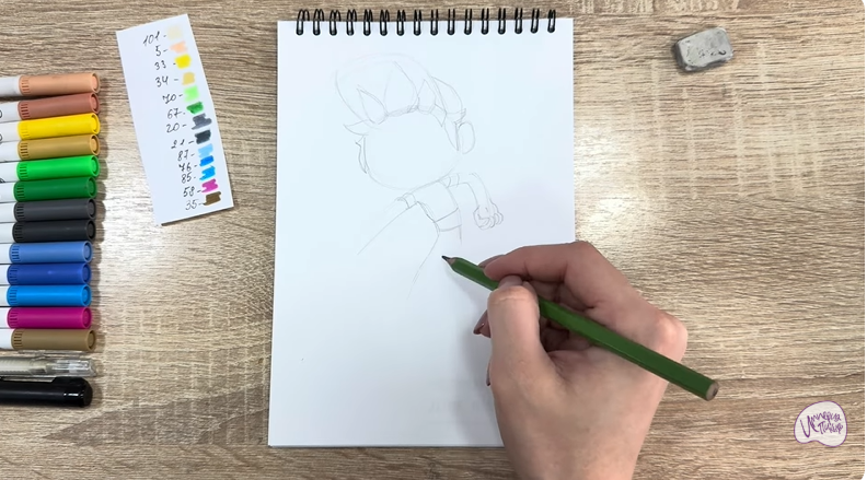 Рисуем Тимми из "Живой гараж"