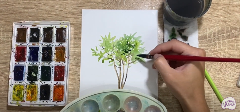Рисуем Айлант
