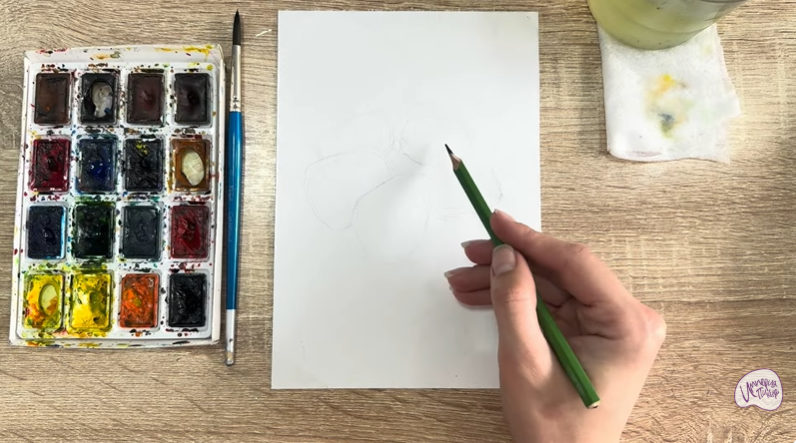 Рисуем Маринованные халапеньо