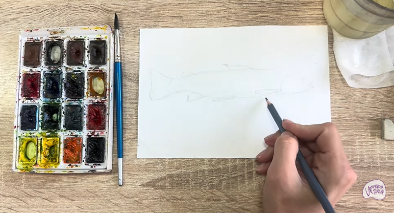 Рисуем Кумжа