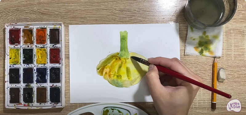 Рисуем Патиссон