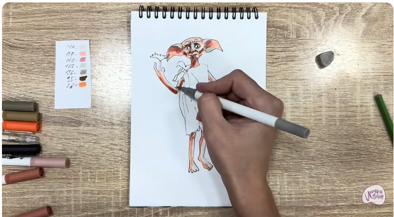 Рисуем Добби