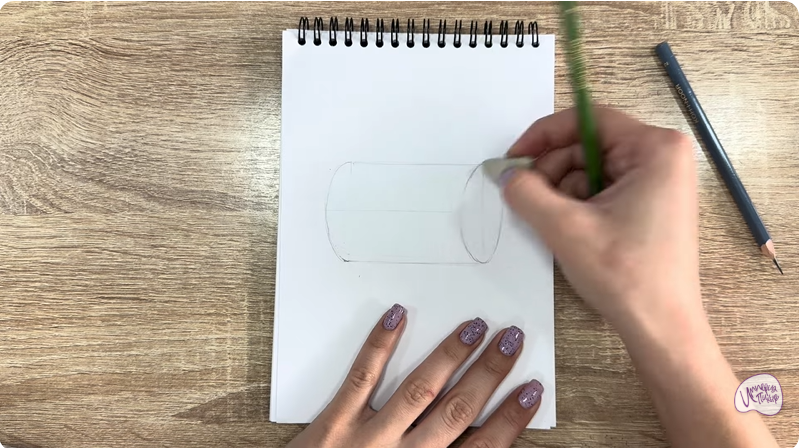 Рисуем Бигуди с липучкой