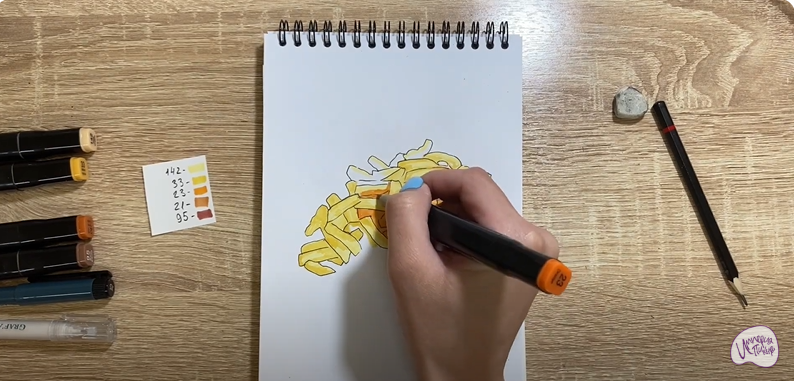 Рисуем Чак-чак