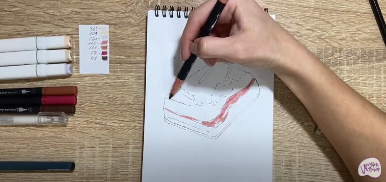 Рисуем Солёное сало