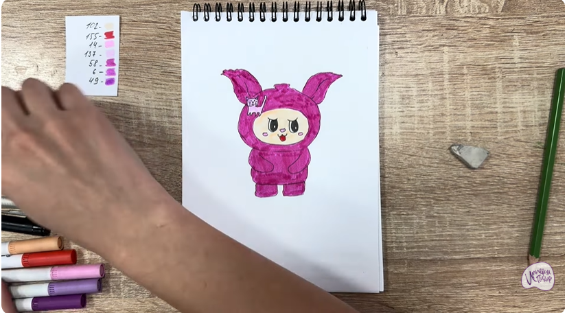 Рисуем Йокими