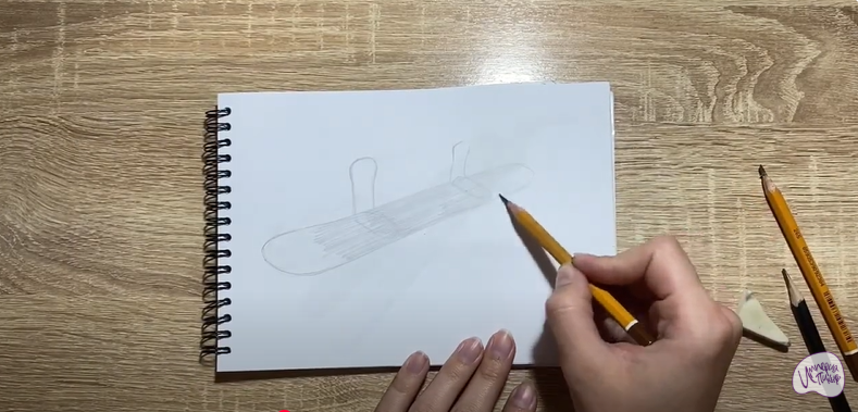 Рисуем Сноуборд