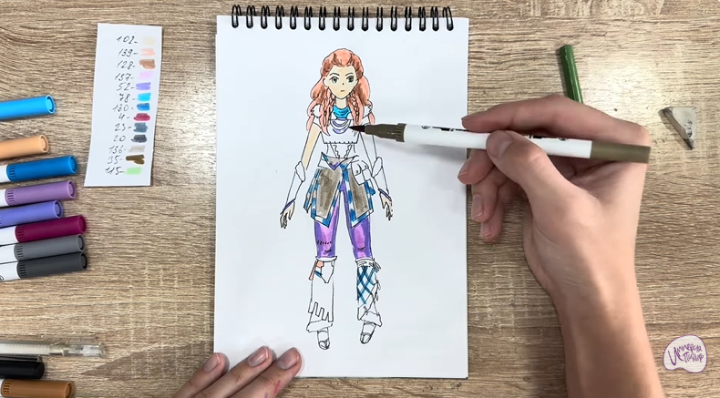 Рисуем Элой