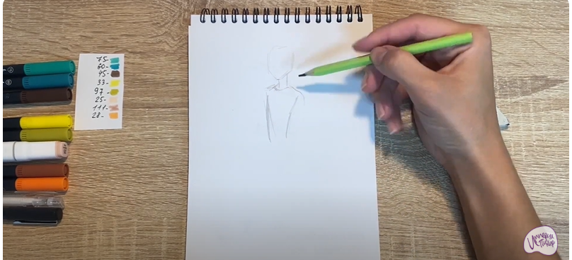 Рисуем Васко из "Царевны"