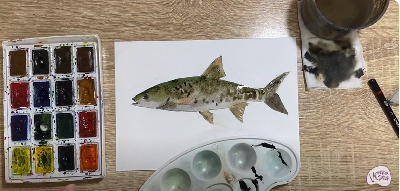 Рисуем Жерех