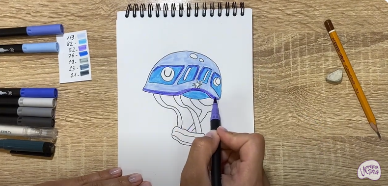 Рисуем Шлем