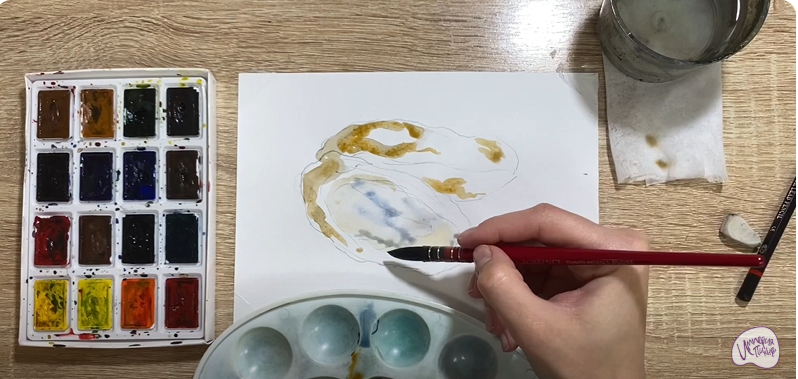 Рисуем Устрица
