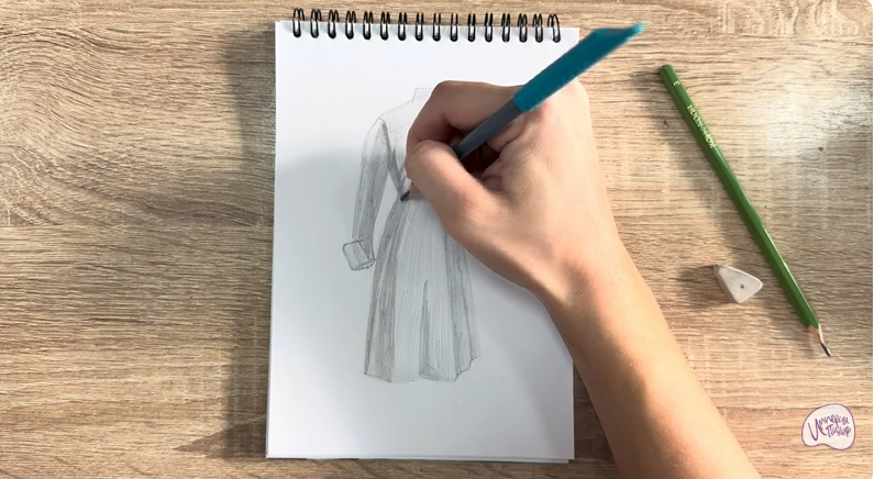 Рисуем Кафтан