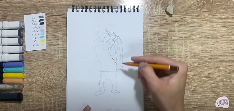 Рисуем Джинни из "Зверопой"