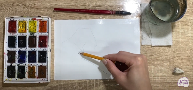 Рисуем Плёс