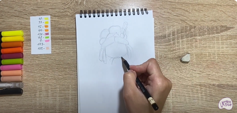 Рисуем Злата из "Семь Королевств"