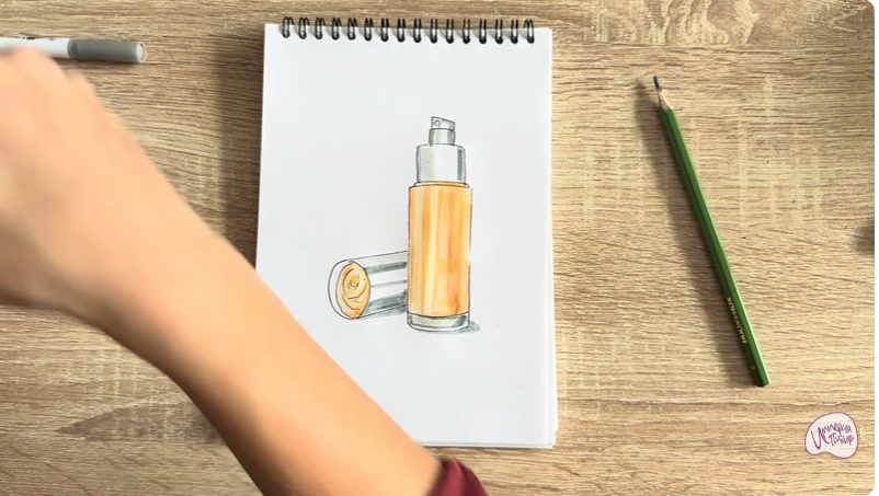 Рисуем Тональный крем