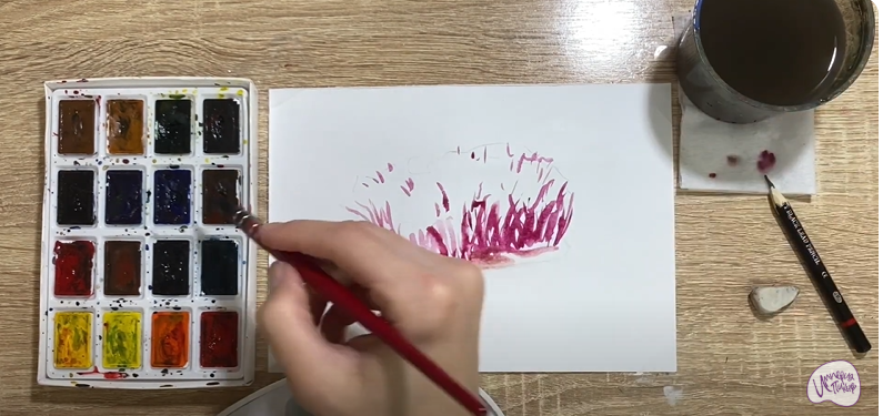 Рисуем Микрозелень