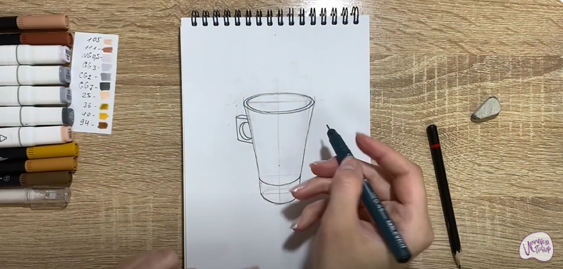 Рисуем Раф кофе