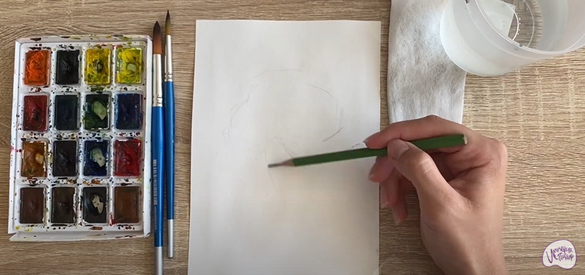 Рисуем Бересклет