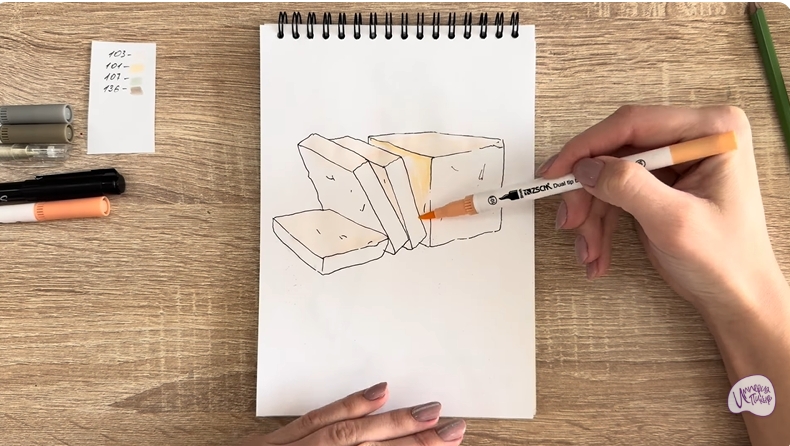 Рисуем Брынза