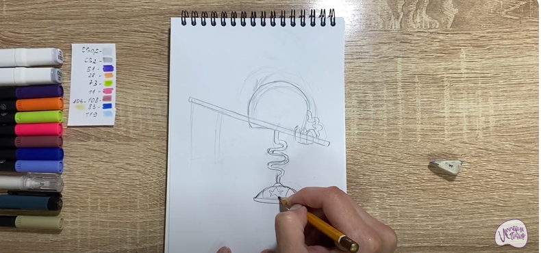 Рисуем Адъютант Мелкотрон из "Геройчики"