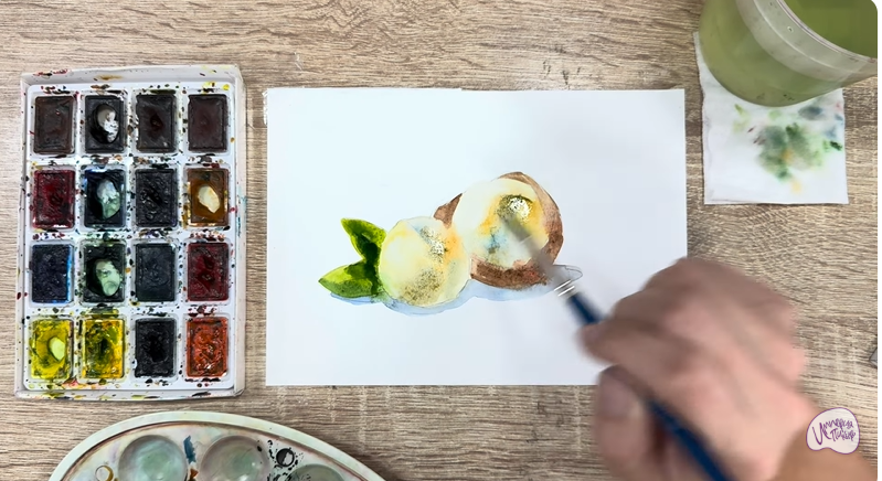 Рисуем Макадамия