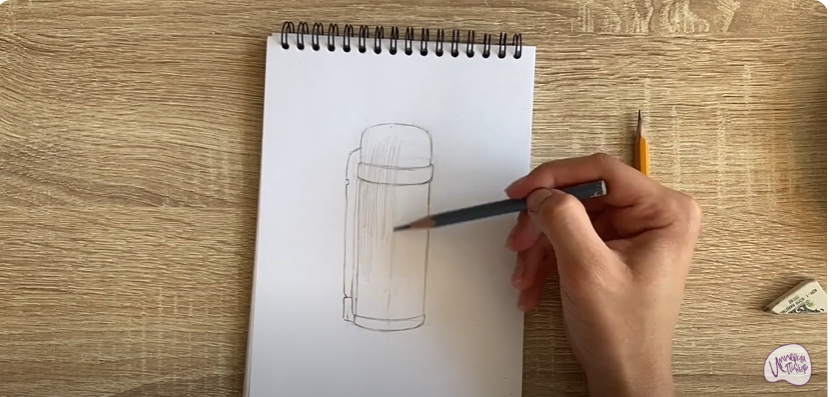 Рисуем Термос Рисуем Термос