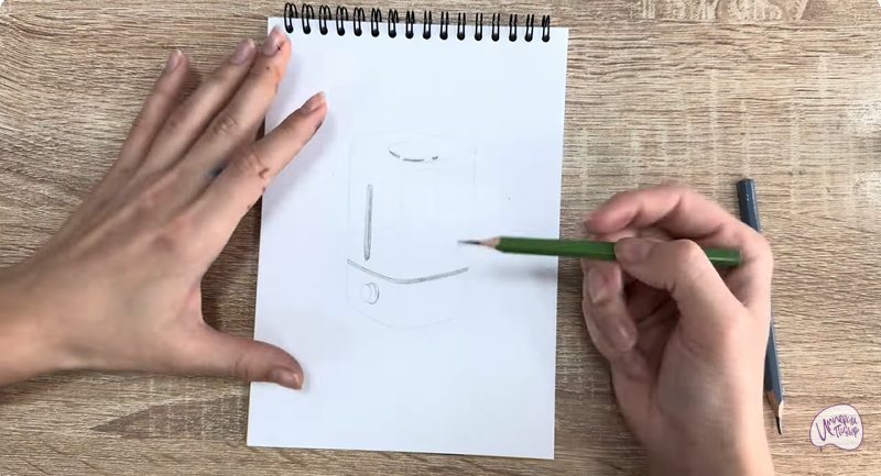 Рисуем Увлажнитель воздуха