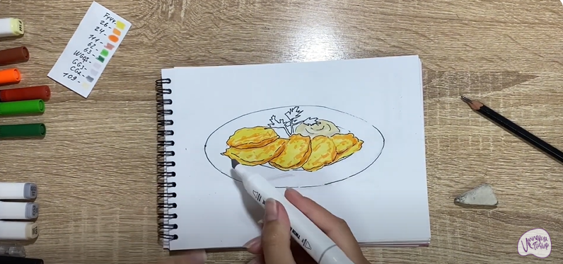 Рисуем Драники