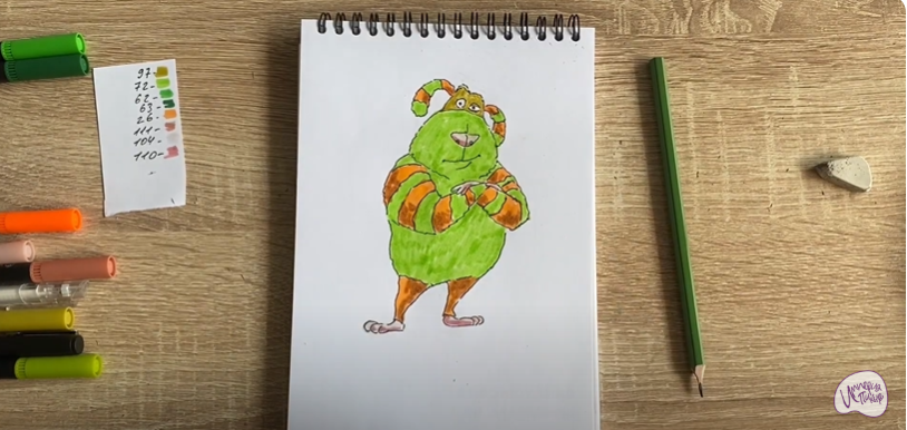 Рисуем Финник