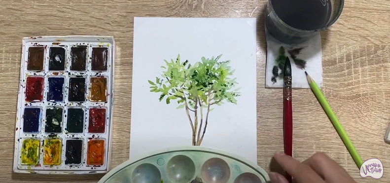 Рисуем Айлант