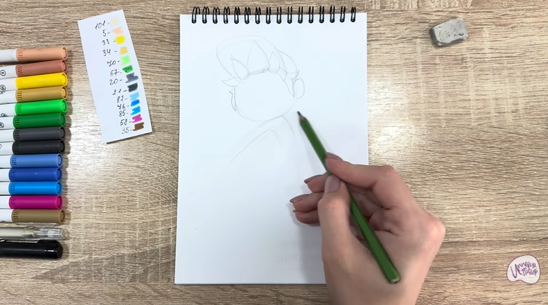 Рисуем Тимми из "Живой гараж"