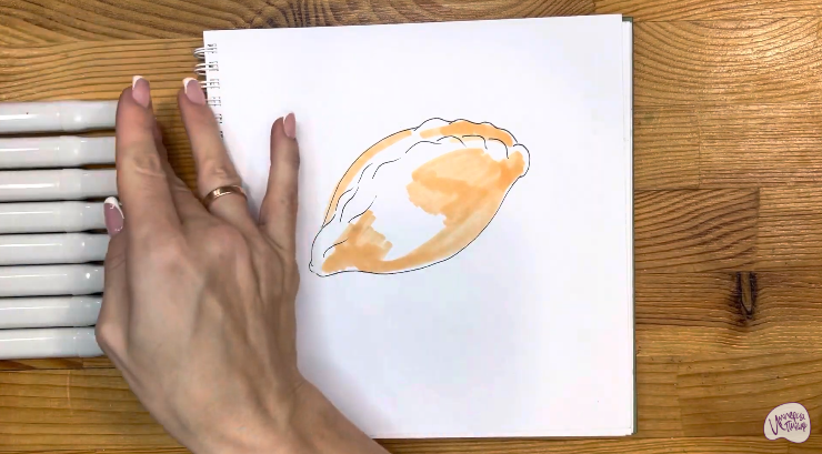Рисуем Пирожок
