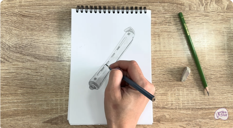 Рисуем Коклюшки для завивки