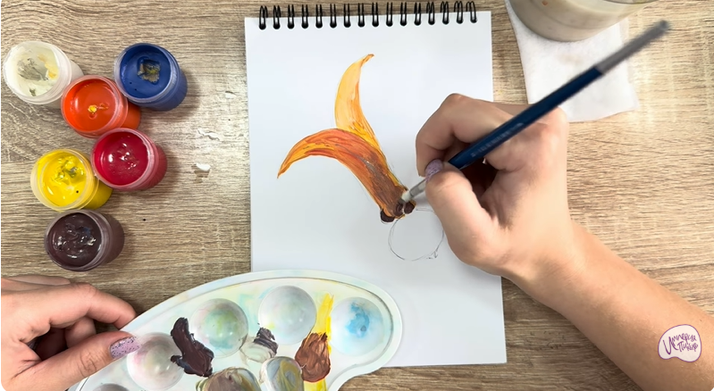 Рисуем Диптерокарпус