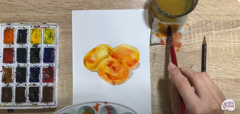 Рисуем Курага