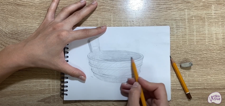 Рисуем Таз для бани