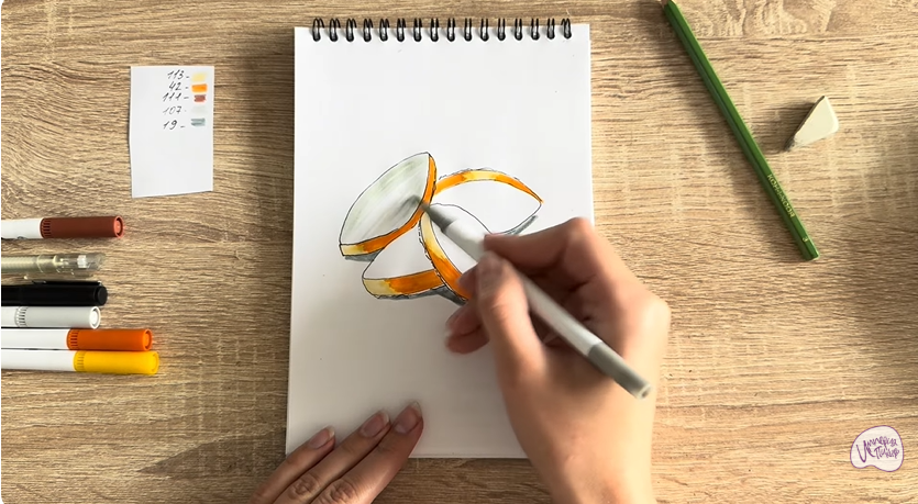 Рисуем Калиссоны