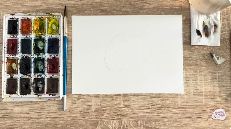 Рисуем Лунный камень