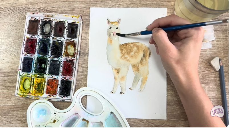 Рисуем Альпака