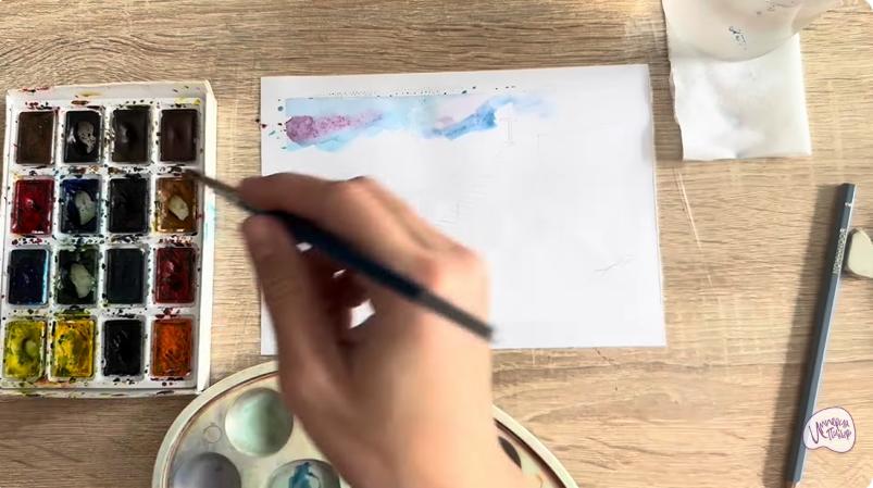 Рисуем Гора Ай-Петри