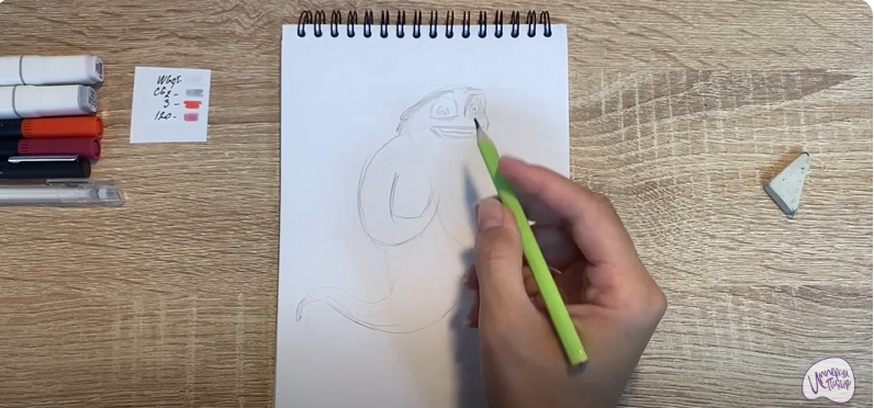 Рисуем Арчи из "Царевны"