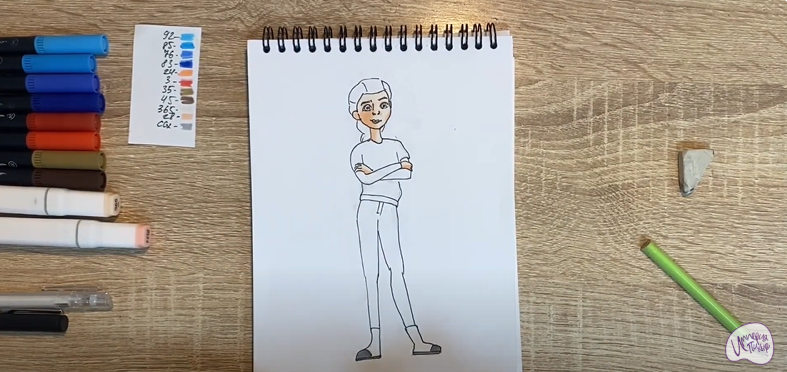 Рисуем Кристина из мультфильма "Финник"