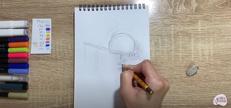 Рисуем Адъютант Мелкотрон из "Геройчики"