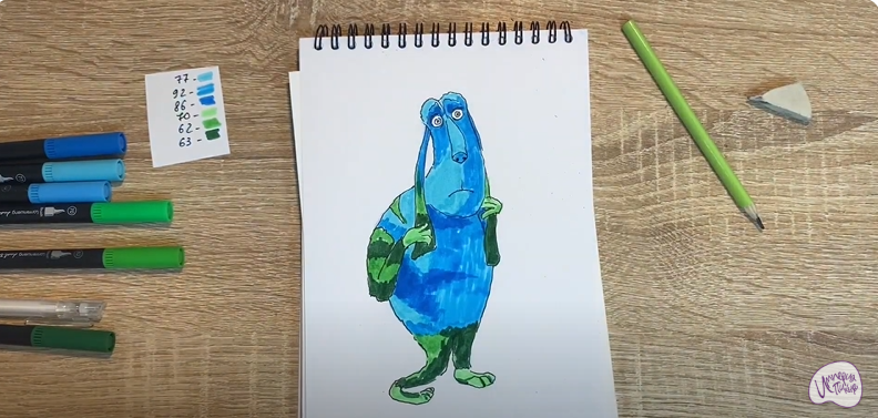 Рисуем Маффин из "Финник"